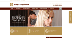 Desktop Screenshot of fogelmanlawoffice.com